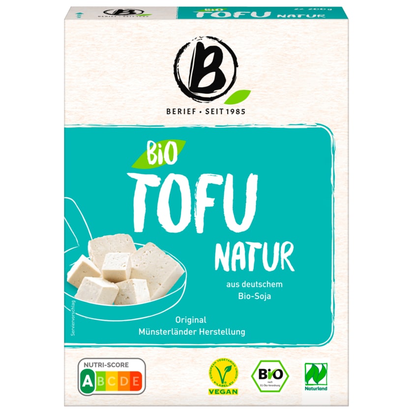 Berief Bio Tofu Natur 2x200g
